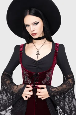 A Devil's Rose Underbust Corset Top