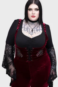 A Devil's Rose Underbust Corset Top