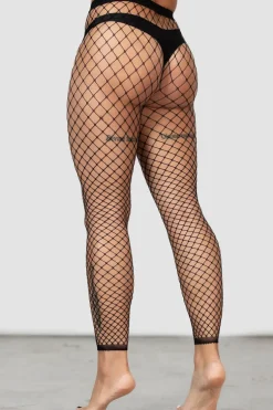 All Caught Up Fishnet Leggings [B]