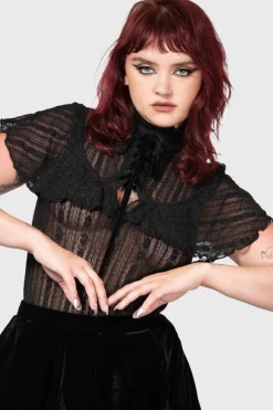 Atala's Night Lace Top