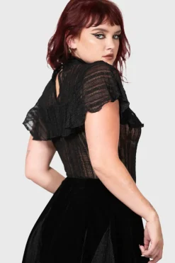 Atala's Night Lace Top