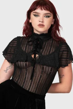 Atala's Night Lace Top