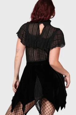 Atala's Night Lace Top