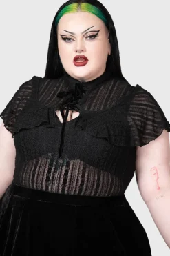 Atala's Night Lace Top