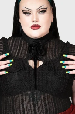 Atala's Night Lace Top