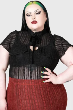 Atala's Night Lace Top