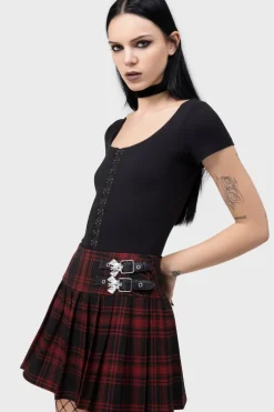 Bat Girl Skirt [TARTAN]