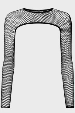 Bite Me Fishnet Bolero [B]