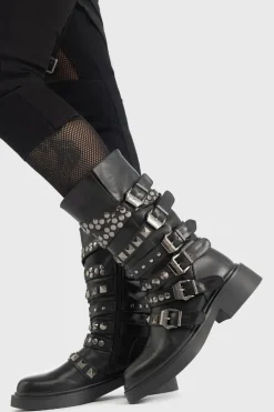 Blood Grunge Boots