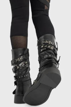 Blood Grunge Boots