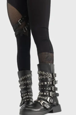Blood Grunge Boots