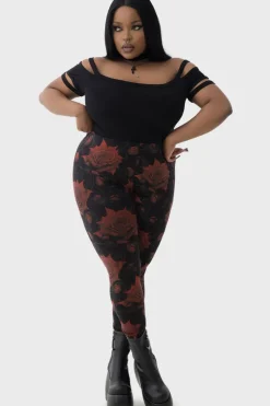Blood Rose Leggings