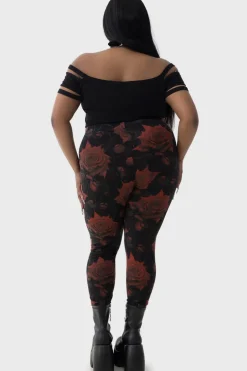 Blood Rose Leggings