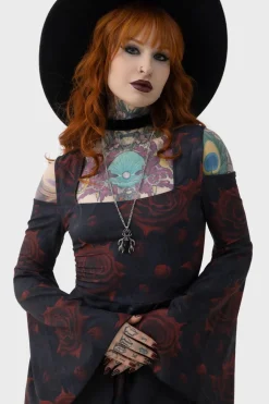 Blood Rose Mini Dress