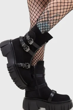 Coffin Combat Boots