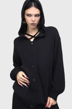 Darkmoor Academy Hooded Cardigan