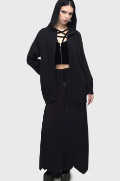 Darkmoor Academy Hooded Cardigan