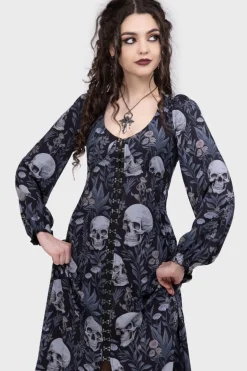 Death's Head Maxi Dress