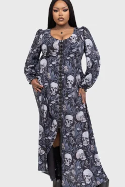 Death's Head Maxi Dress