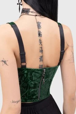 Emerald Envy Corset Top