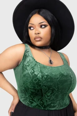 Emerald Envy Corset Top