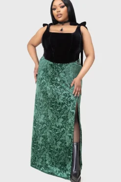 Emerald Envy Maxi Skirt