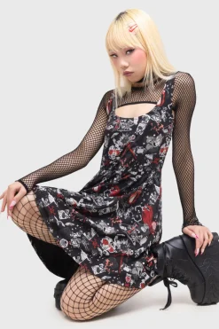 Evil Inside Skater Dress