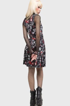 Evil Inside Skater Dress
