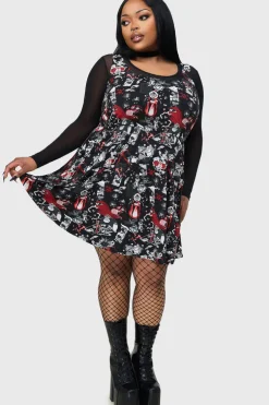 Evil Inside Skater Dress