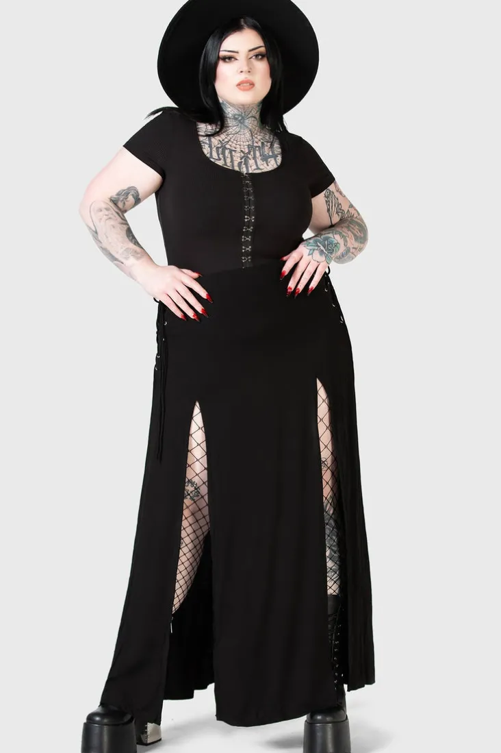 Eye C U Cap-Sleeve Top