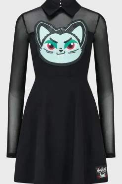 Feeling Fangtastic Skater Dress