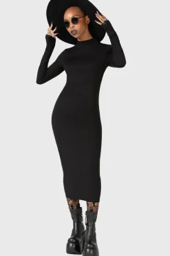 Flash Of Presence Midi Dress