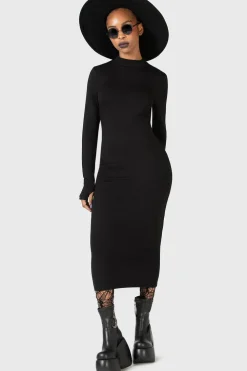 Flash Of Presence Midi Dress