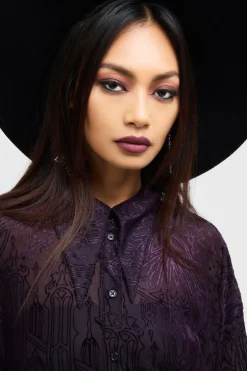 Gates Of Hell Shirt [Purple]