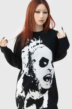 Ghost With The Most Intarsia Sweater
