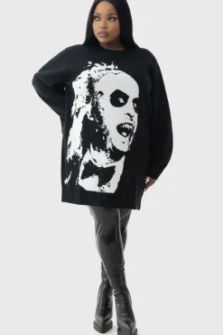 Ghost With The Most Intarsia Sweater