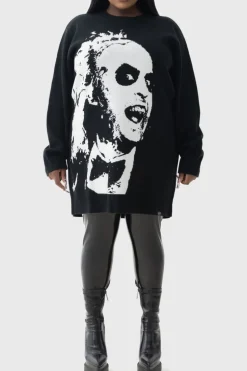 Ghost With The Most Intarsia Sweater