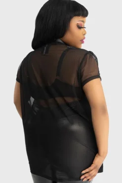 Ghoul Friends Sheer Combo Top