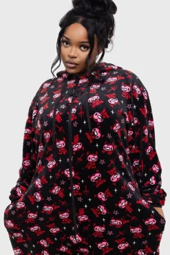 Gloomy Horns Fleece Onesie