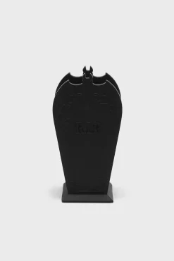 Gravestone Brush Holder