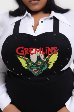 Gremlin Stripe Pinafore Dress