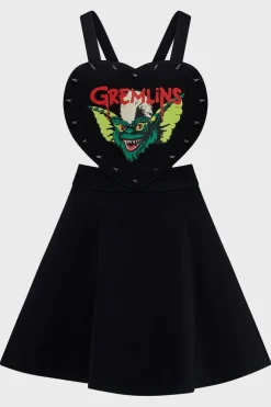 Gremlin Stripe Pinafore Dress