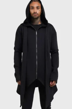 Hardcoded Poetry Longline Hoodie