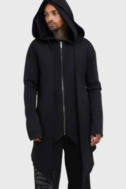 Hardcoded Poetry Longline Hoodie