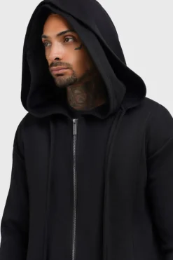 Hardcoded Poetry Longline Hoodie
