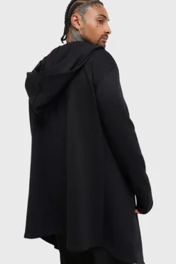 Hardcoded Poetry Longline Hoodie