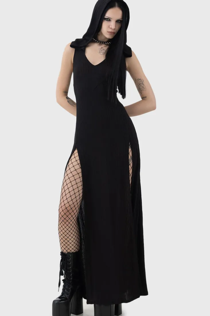 Hexin Hooded Dress