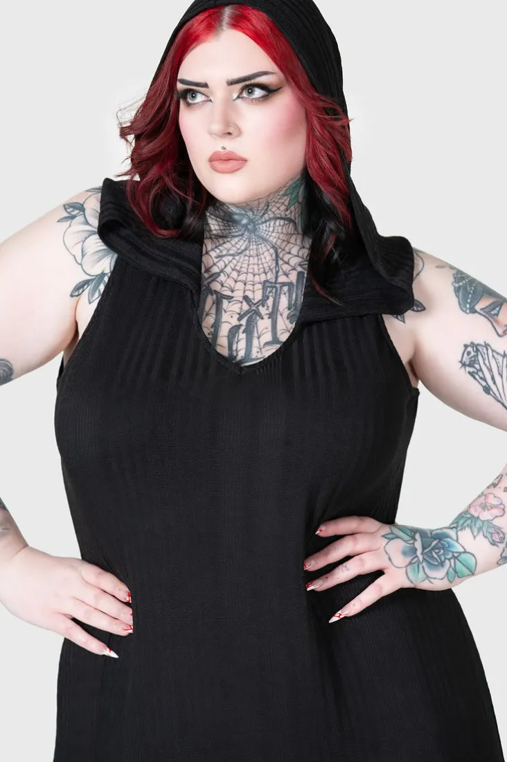 Hexin Hooded Dress