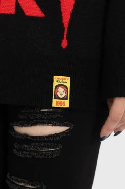 I Like To Be Hugged Knit Sweater