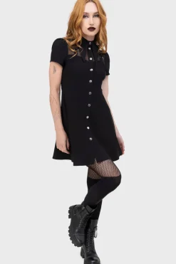 Jovana Collar & Ring Dress